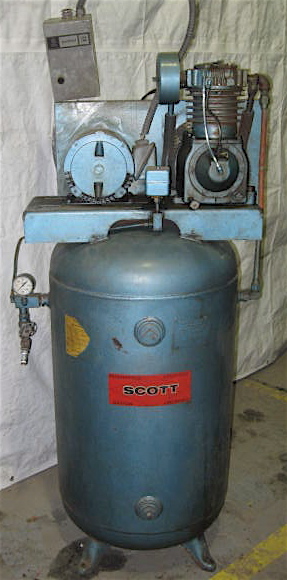 5 HP SCOTT ... AIR COMPRESSOR